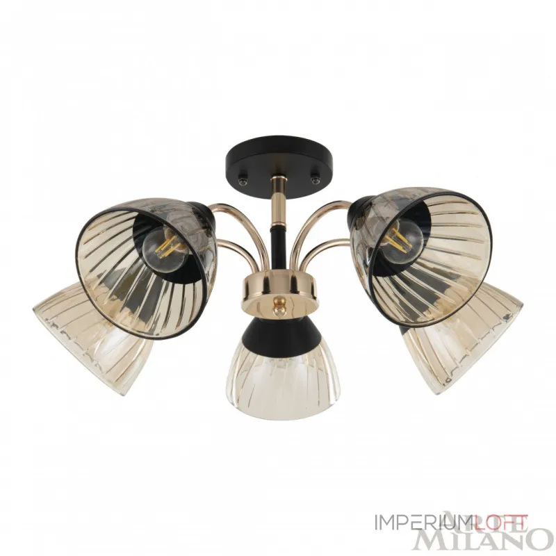Потолочная люстра Arte Milano Napoli-320119 320119/5 FG+BK