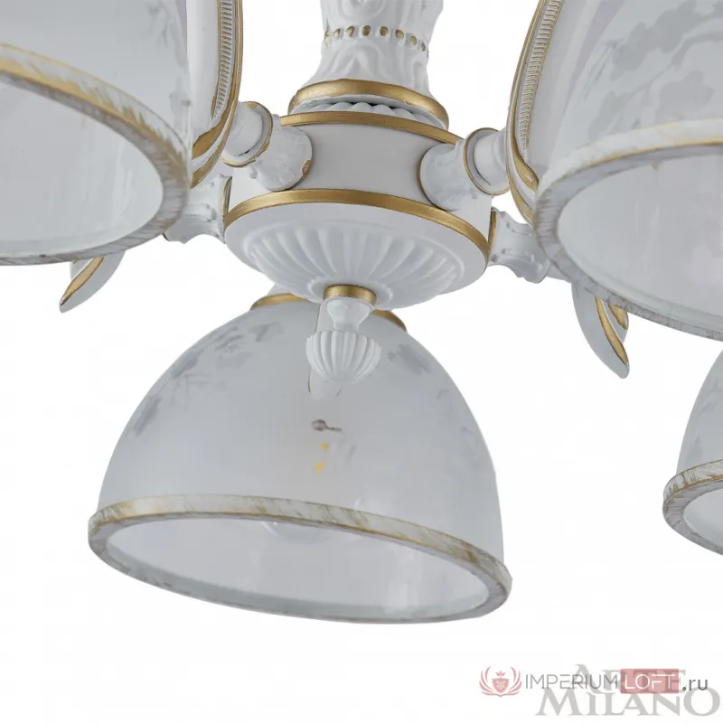 Люстра Arte Milano AM349737 349737/5 WT+G от ImperiumLoft