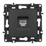 Розетка интернет, RJ45 217.45-1.black