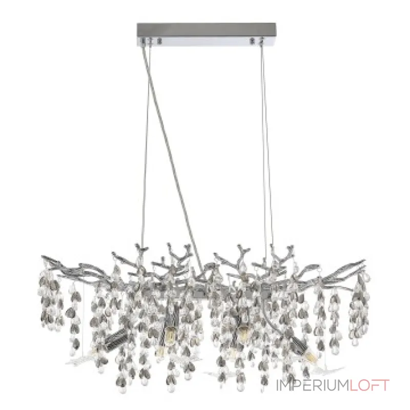 На потолок в виде веточек 230210.700.6.E14.H3 CB Clear-Smoky BUT-Clear Arte Milano