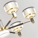 Подвесная люстра Arte Milano Neapolis-76210 276210/6 BK/GD