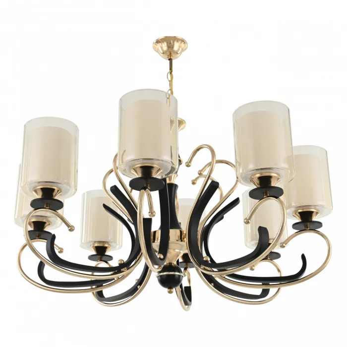Люстра подвесная Arte Milano Florentia-2237 302237/8 Bk/Gd от ImperiumLoft