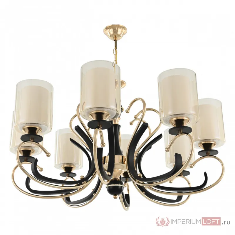 Люстра подвесная Arte Milano Florentia-2237 302237/8 Bk/Gd от ImperiumLoft