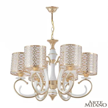 Люстра подвесная Arte Milano Florentia-1237 301237/6 Wh/Gd