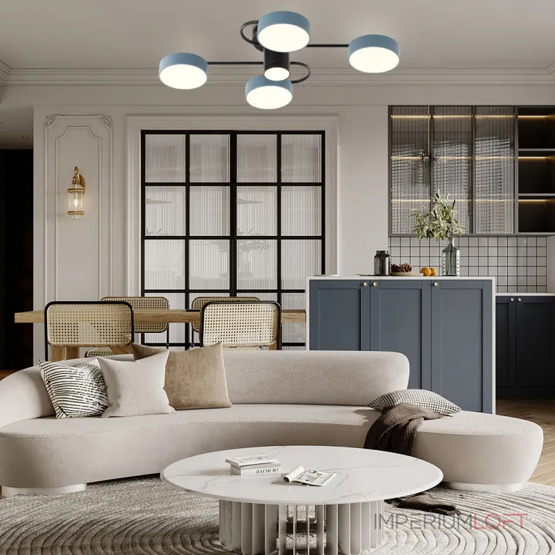 Светильник светодиодный Arte Milano Ferrara 253039/4+1 Bk/Gr Светильник светодиодный Arte Milano Ferrara 253039/4+1 Bk/Gr