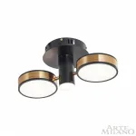 Светильник светодиодный Arte Milano Ferrara-71040 271040/2R BK/GD