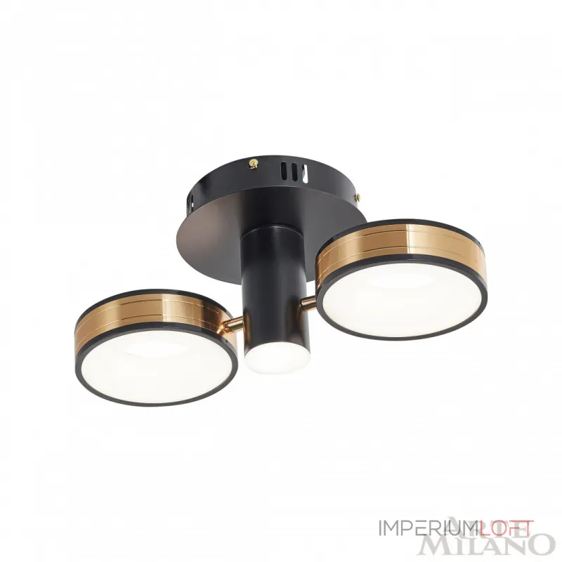 Светильник светодиодный Arte Milano Ferrara-71040 271040/2R BK/GD