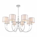 Люстра на штанге Arte Milano AM348401 348401/8 CR Люстра на штанге Arte Milano AM348401 348401/8 CR