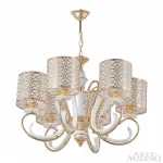 Люстра подвесная Arte Milano Florentia-1237 301237/6 Wh/Gd от ImperiumLoft
