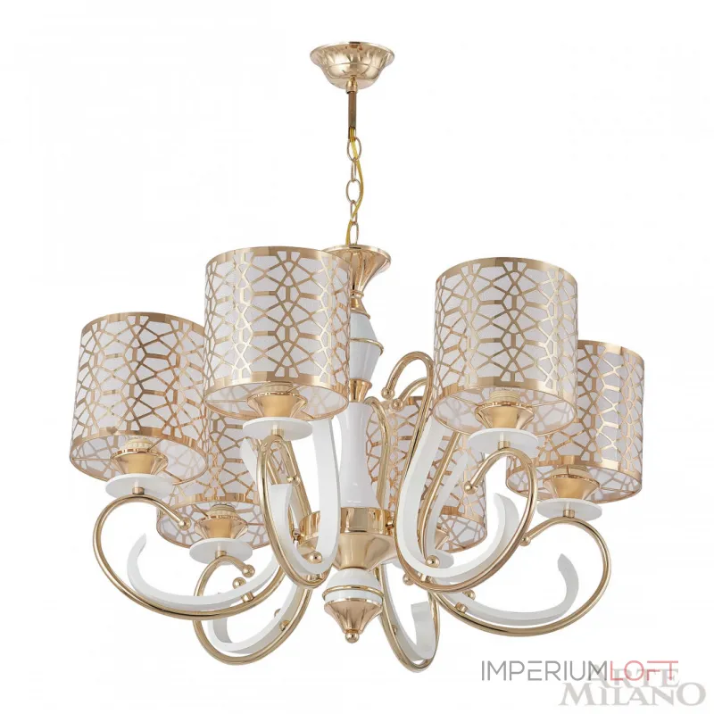 Подвесная люстра Arte Milano Florentia-1237 301237/6 Wh/Gd
