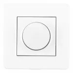 Комплект - диммер 500W с рамкой однопостовой Arte Milano SET16-1-48-1 white
