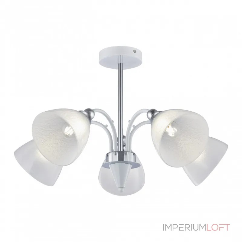 Люстра на штанге Arte Milano Napoli-326008 326008/5 WH+CR