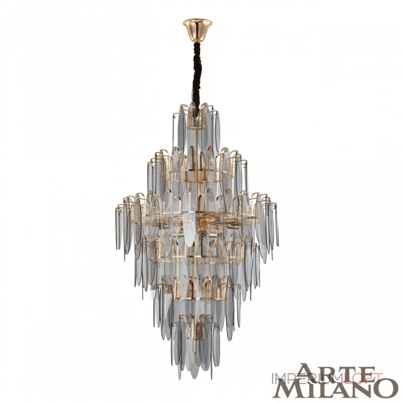 Подвесная люстра Arte Milano AM-7753B 1853B.D800.H1300.E14.25 G Подвесная люстра Arte Milano AM-7753B 1853B.D800.H1300.E14.25 G
