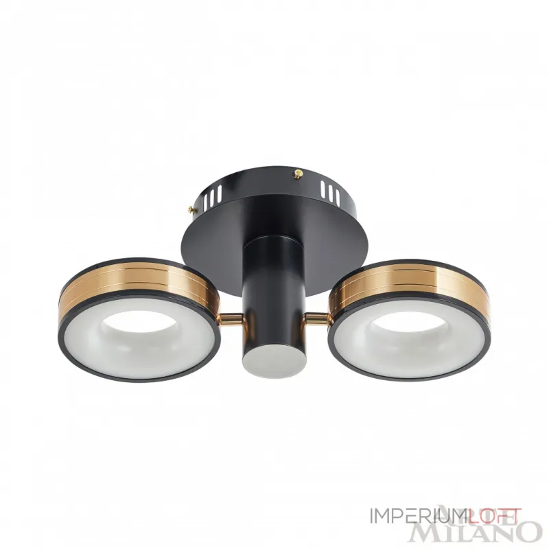 Светильник светодиодный Arte Milano Ferrara-71040 271040/2R BK/GD