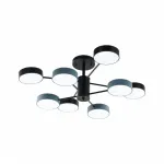 Светильник светодиодный Arte Milano Ferrara 250906/8B Bk/Gr
