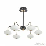 Люстра светодиодная Arte Milano Neapolis-73908 273908/6 BK/GD от ImperiumLoft