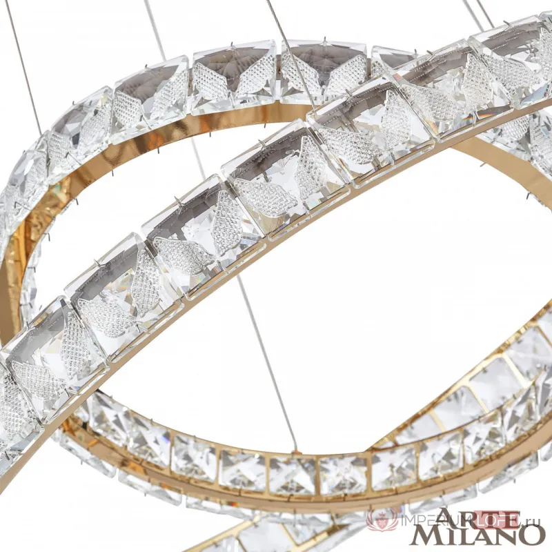 Люстра светодиодная Arte Milano AM-Venezia 311311/D800-D600 GD от ImperiumLoft