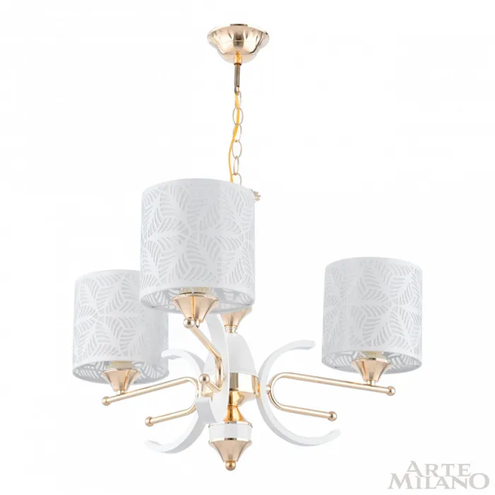 Люстра подвесная Arte Milano Florentia-2097 302097/3 Wh/Gd от ImperiumLoft