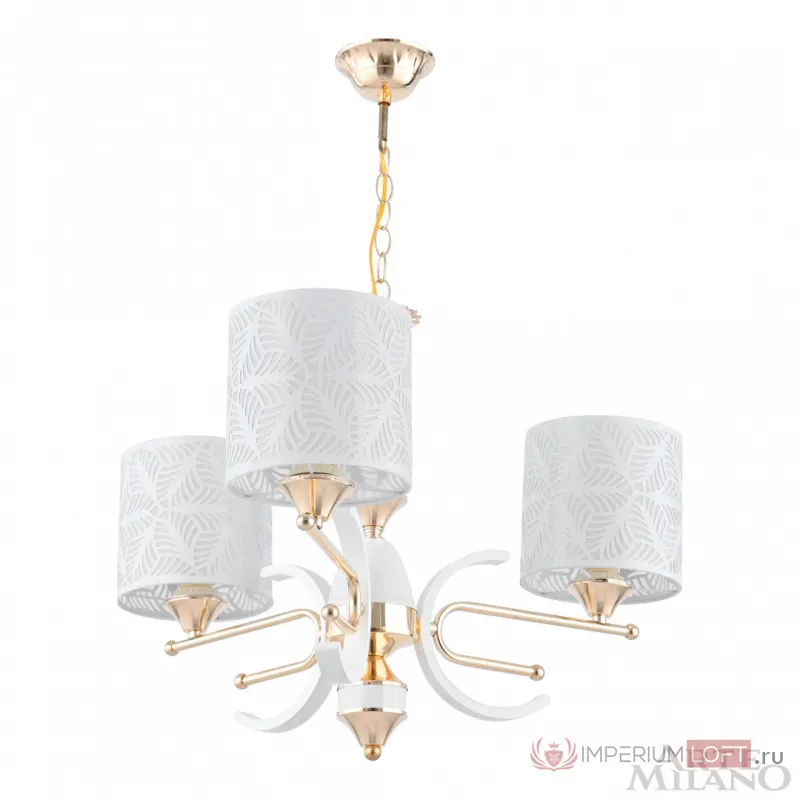Люстра подвесная Arte Milano Florentia-2097 302097/3 Wh/Gd от ImperiumLoft