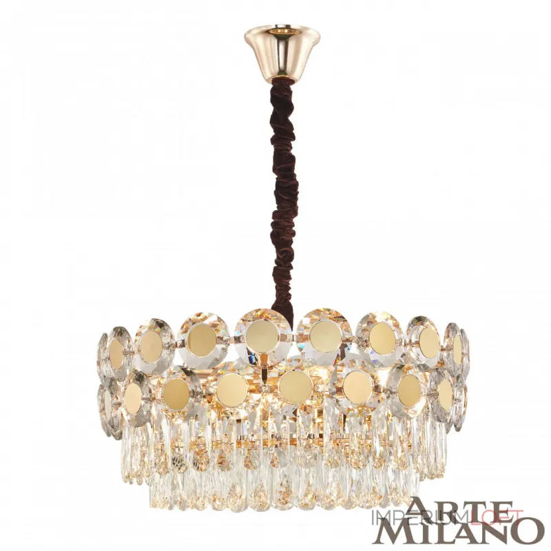 Подвесная люстра Arte Milano AM-99486 97188.D550.H260.E14.12 G Подвесная люстра Arte Milano AM-99486 97188.D550.H260.E14.12 G