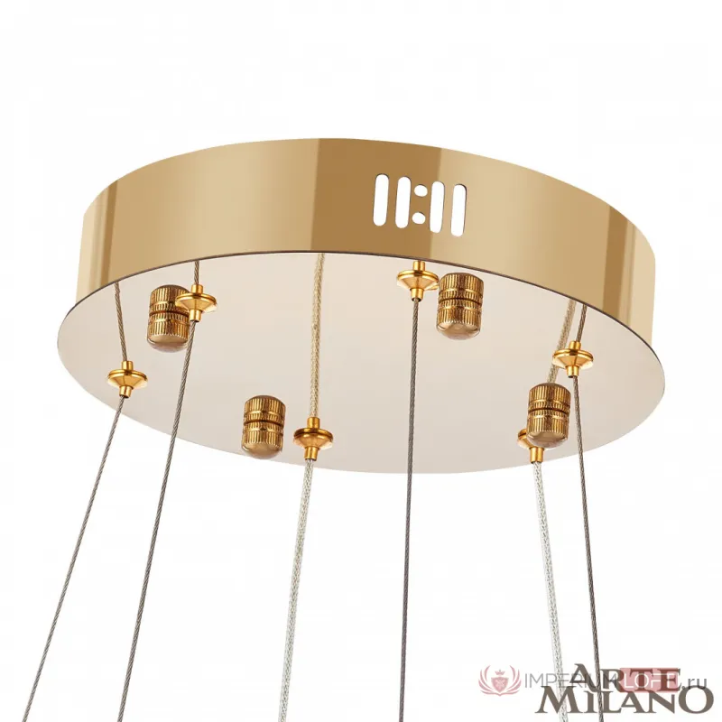 Люстра светодиодная Arte Milano AM-Venezia 311311/D800-D600 GD от ImperiumLoft