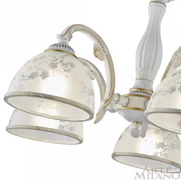 Люстра Arte Milano AM349737 349737/5 WT+G от ImperiumLoft