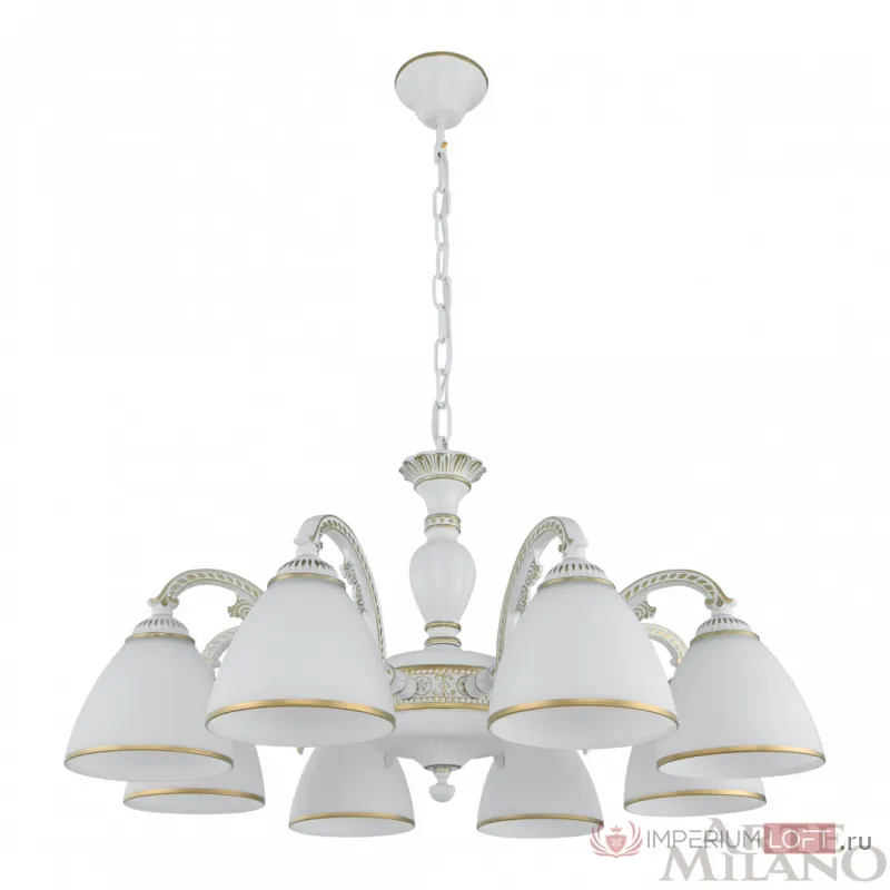 Люстра Arte Milano AM340837 340837/8 WT+G от ImperiumLoft