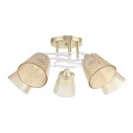 Потолочная люстра Arte Milano AMALFI-323006 323006/5 FG+WT