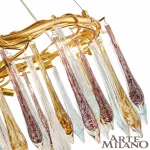 Подвесная люстра Arte Milano AM-500 500.D800.H350.G9.10 G