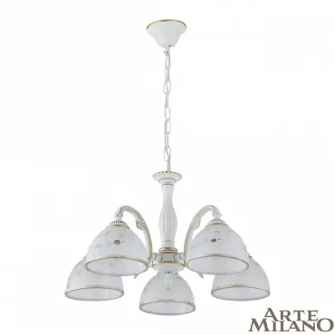Люстра Arte Milano AM349737 349737/5 WT+G