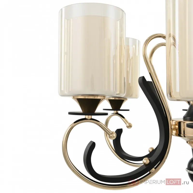 Люстра подвесная Arte Milano Florentia-2237 302237/8 Bk/Gd от ImperiumLoft