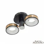 Светильник светодиодный Arte Milano Ferrara-71040 271040/2R BK/GD