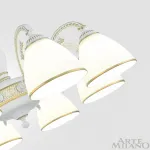 Подвесная люстра Arte Milano AM340837 340837/8 WT+G