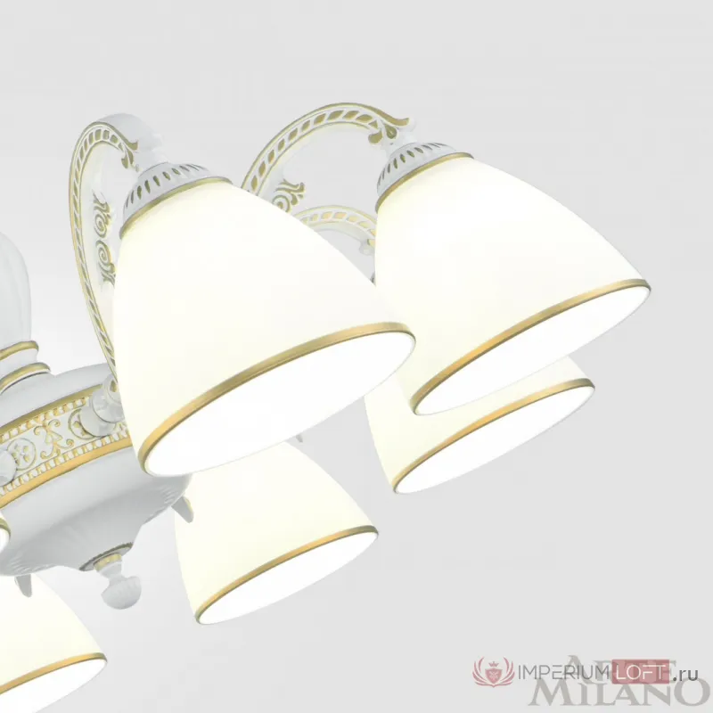 Люстра Arte Milano AM340837 340837/8 WT+G от ImperiumLoft