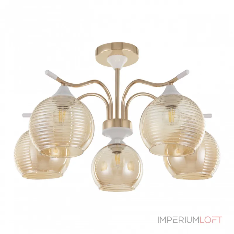Потолочная люстра Arte Milano Napoli-327619 327719/5 FG+WH