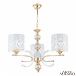 Люстра подвесная Arte Milano Florentia-2097 302097/3 Wh/Gd от ImperiumLoft