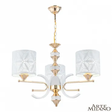 Люстра подвесная Arte Milano Florentia-2097 302097/3 Wh/Gd
