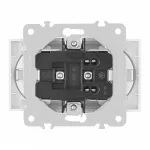Розетка двойная с заземлением, 16A 250V 203.40-2.white