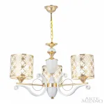Подвесная люстра Arte Milano Florentia-3097 303097/3 Wh/Gd