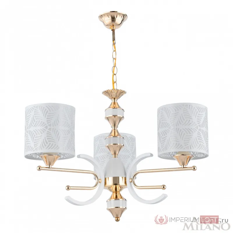 Люстра подвесная Arte Milano Florentia-2097 302097/3 Wh/Gd от ImperiumLoft