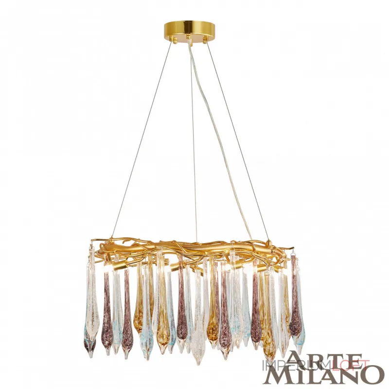 Подвесная люстра Arte Milano AM-500 500.D800.H350.G9.10 G