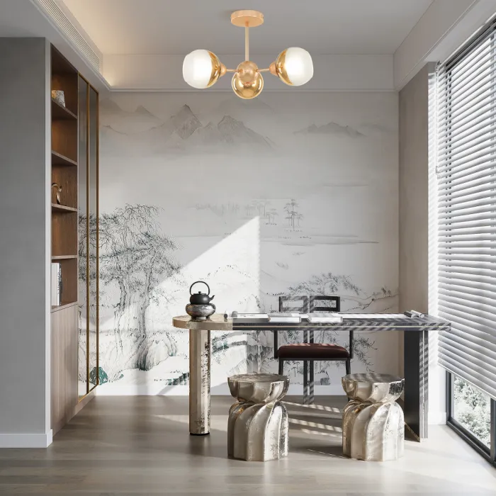 Люстра Arte Milano Napoli-327007 327007/3 GD от ImperiumLoft