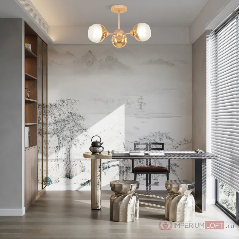 Люстра Arte Milano Napoli-327007 327007/3 GD от ImperiumLoft