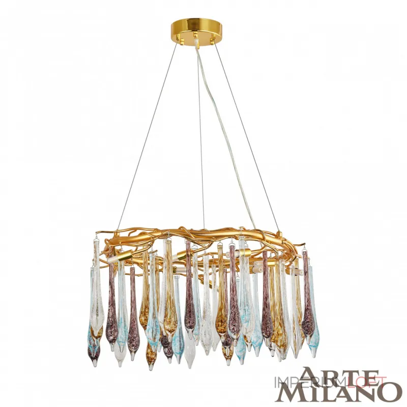 Подвесная люстра Arte Milano AM-500 500.D800.H350.G9.10 G