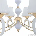 Люстра подвесная Arte Milano Florentia-2387 302387/6 Wh/Gd от ImperiumLoft