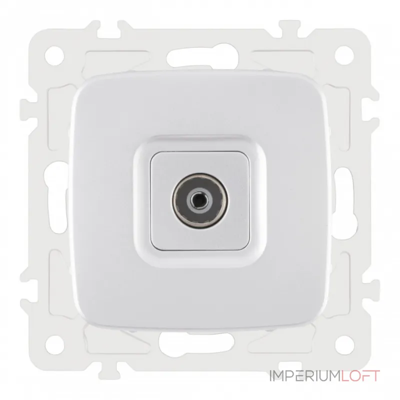 Розетка TV 205.43-1.silver от ImperiumLoft