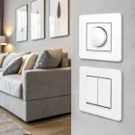 Комплект - диммер 500W с рамкой однопостовой Arte Milano SET16-1-48-1 white