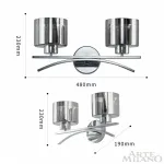 Бра Arte Milano Neapolis-78207 278207/2B Ni от ImperiumLoft