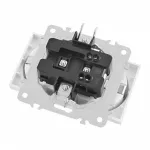 Розетка двойная с заземлением, 16A 250V 203.40-2.white