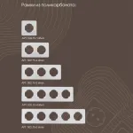 Кнопка дверного звонка с подсветкой, 10A 250V 202.37-1.silver от ImperiumLoft